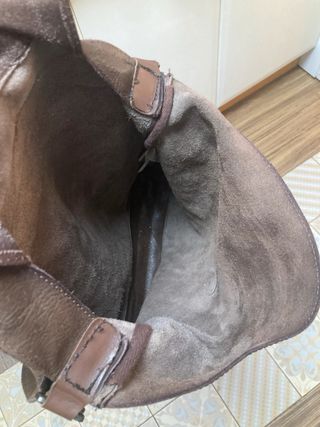 Bolso Unisex Piel Marrón