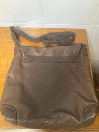 Bolso Unisex Piel Marrón