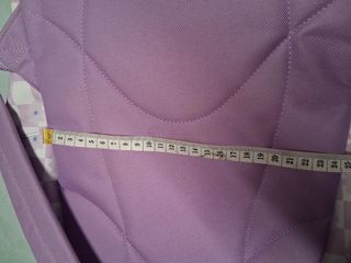 Mochila Morada Cuadros Stitch