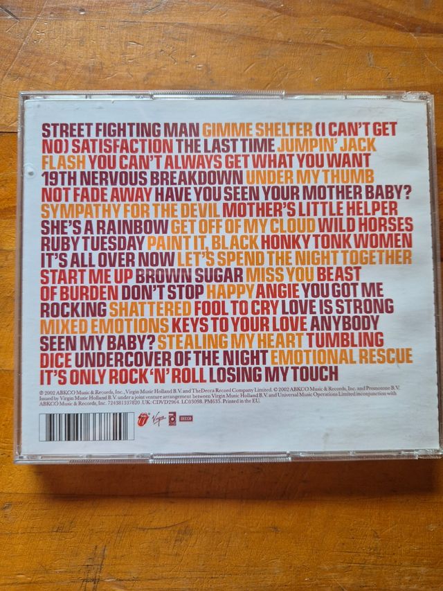 2 CD Rolling Stones Forty Licks