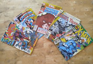 3 X-Men, 1 Thor, 1 Capitán América