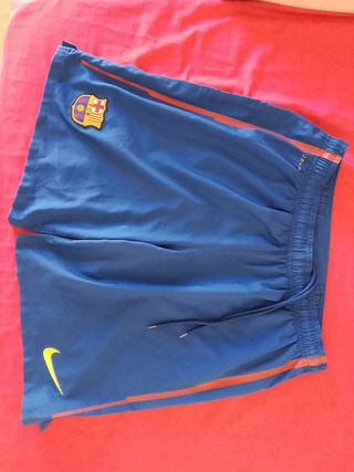 Pantalón de fútbol F.C.  Barcelona Nike azul
