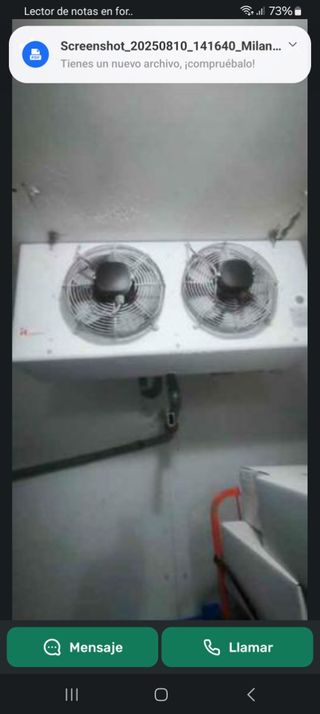 Cámaras frigoríficas