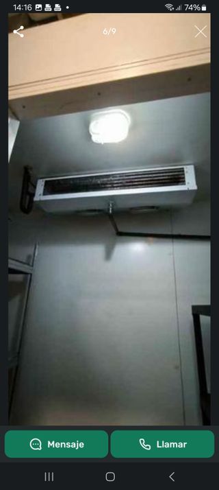Cámaras frigoríficas