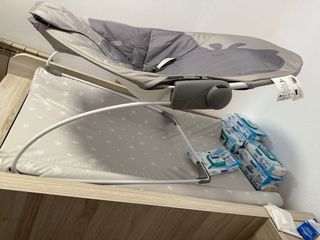 Tumbona unisex bebé con vibración