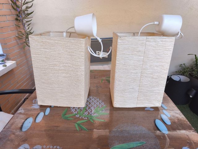 Lámparas de diseño original solo hoy 10€ las 2