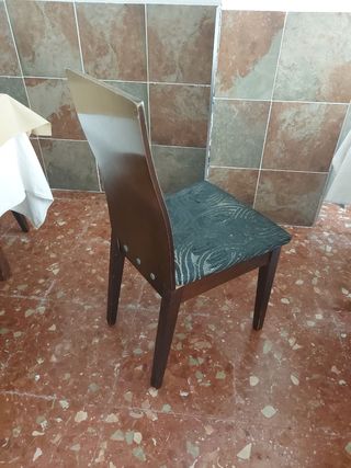 Sillas de madera para restaurante ( 35 Sillas) elc