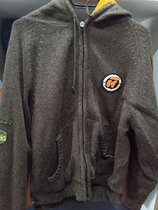 El niño, Chaqueta de Invierno Marrón