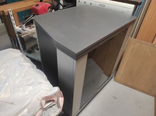 Mueble TV con cristalera