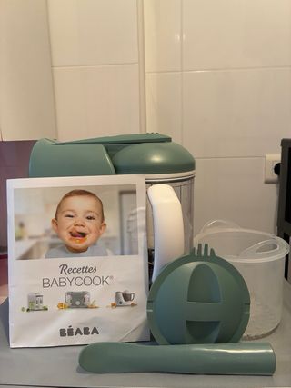 Robot cocina Babycook Béaba verde