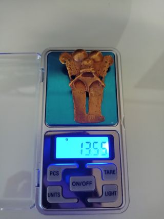 Figura Broche Dios Darien Oro Tumbaga