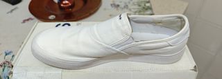 Adidas Scarpe da Ginnastica Bianche Slip-on