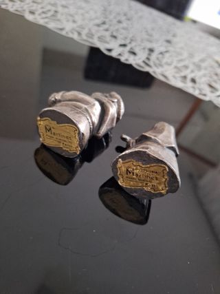 Statuine vintage monaco e suora