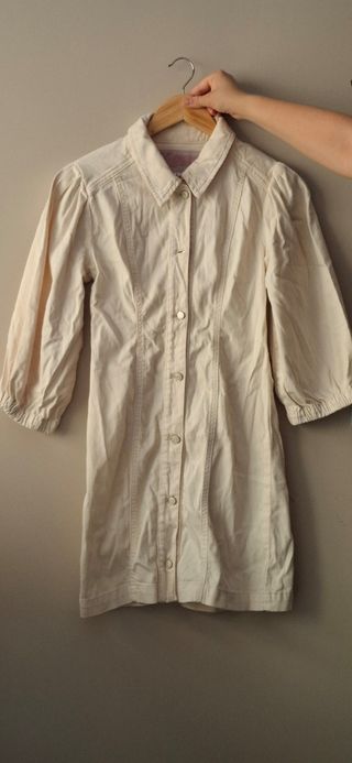Gabardina Ligera Beige Talla S