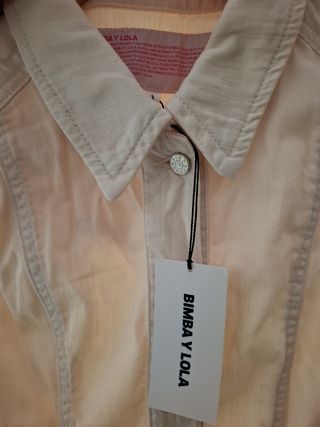Gabardina Ligera Beige Talla S