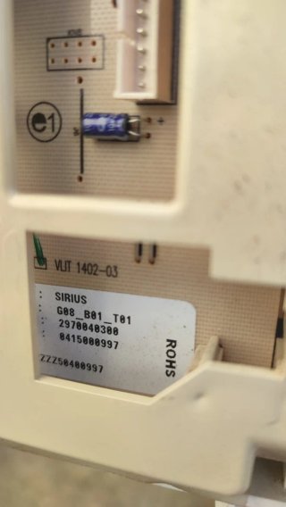 Piezas sueltas de secadora Beko Condensación