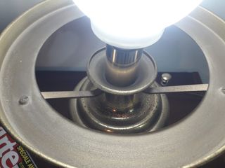 Lampada da scrivania decorativa anni '80