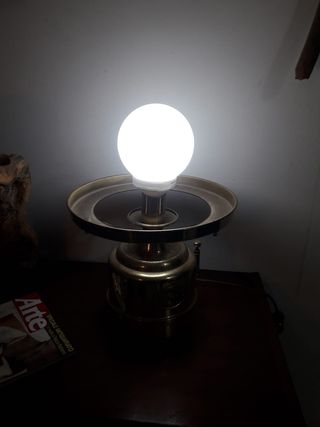 Lampada da scrivania decorativa anni '80