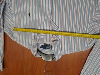 Camisa Polo Ralph Lauren Rayas Azul Blanco