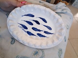 Svuota tasche decorativo pesci blu