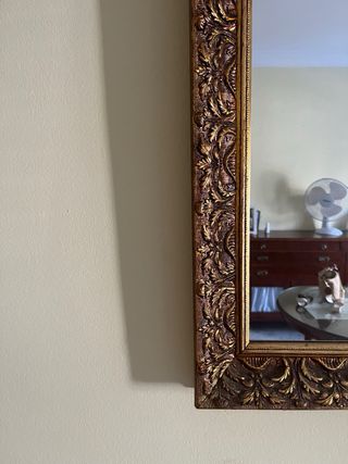 Espejo Clásico Madera y Cristal