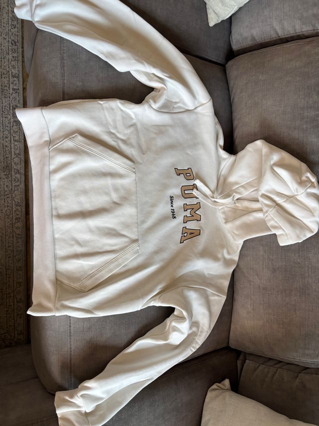 Sudadera Puma Blanca Niños