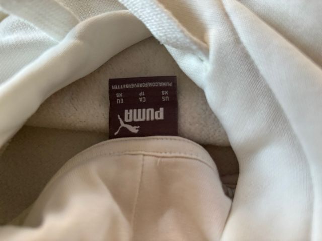 Sudadera Puma Blanca Niños