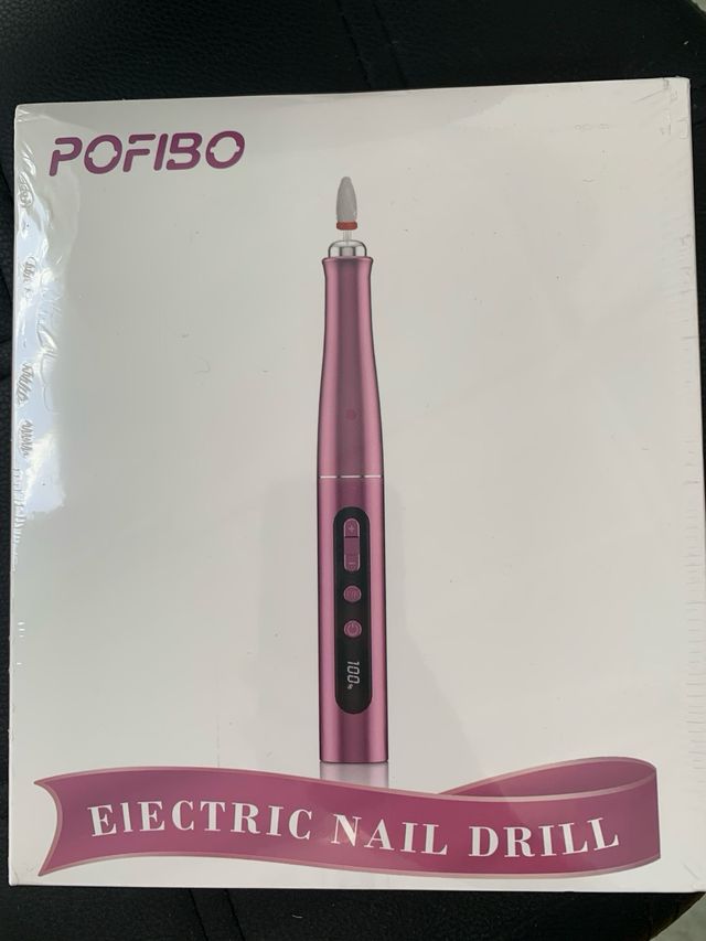Torno Uñas Profesional POFIBO 35000 RPM Rosa
