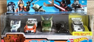 Hot Wheels Star Wars Pack 5 Coches