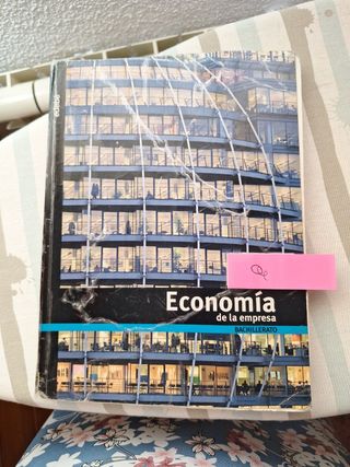 Economía de la empresa 2° bachillerato