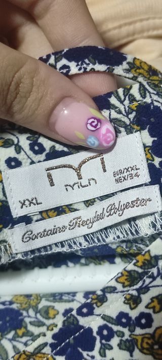 Blusa Milano Talla 2XL Estampada