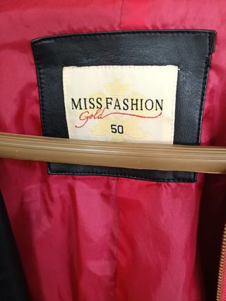 Chaqueta Negra Miss Fashion Talla 50