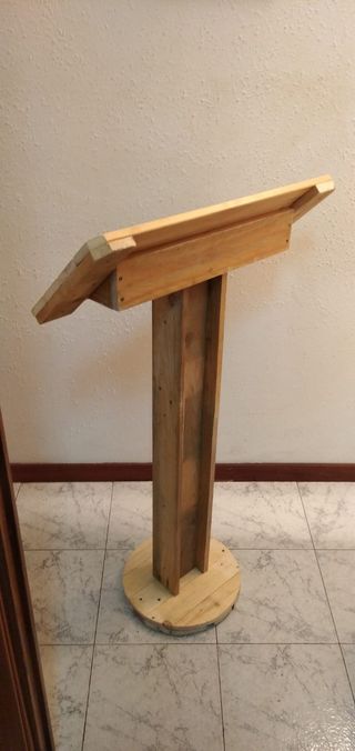 Atril rústico hosteleria carta restaurante