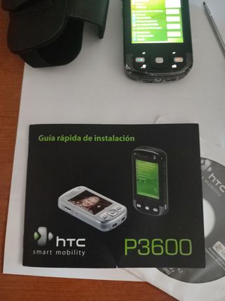 Teléfono Pocket HTC P3600 Negro