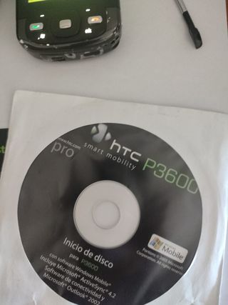 Teléfono Pocket HTC P3600 Negro