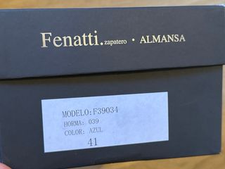 Zapatos de novio Fenatti azul Mario