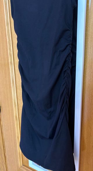 Vestido negro elástico talla M