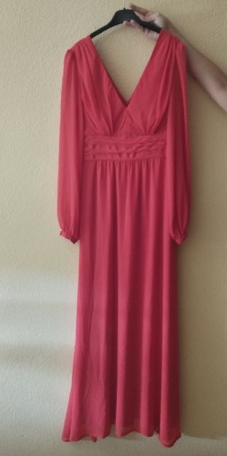 Vestido Coosy Rojo Manga Larga