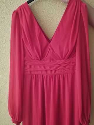 Vestido Coosy Rojo Manga Larga