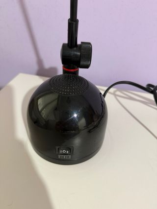 Flexo de escritorio negro