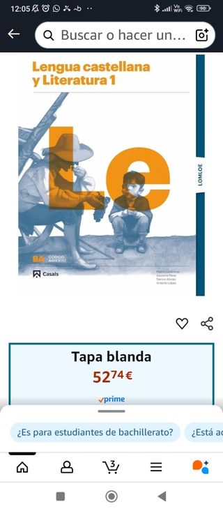 Lengua castellana y Literatura 1 BA LOMLOE