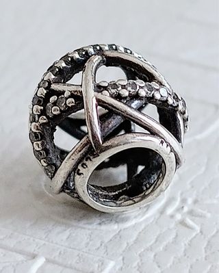 Charm Pandora ORIGINAL Bola galaxia con circonitas