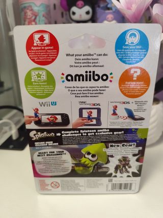 Amiibo Nintendo Splatoon Inkling Verde
