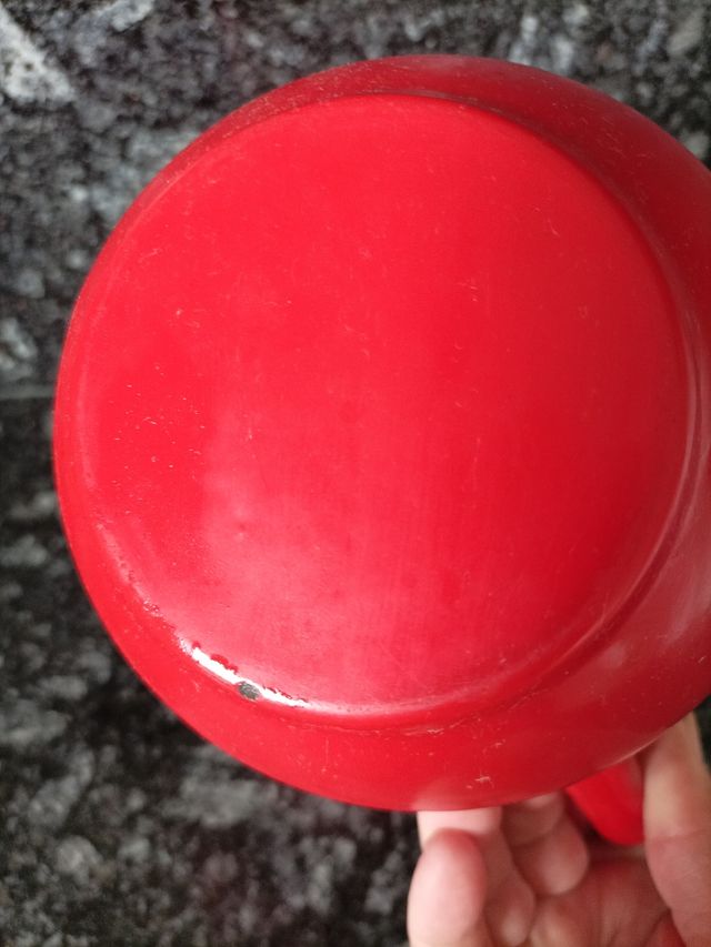 Jarra Esmaltada Roja