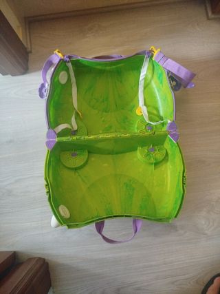 Maleta Infantil Trunki Verde y Morado