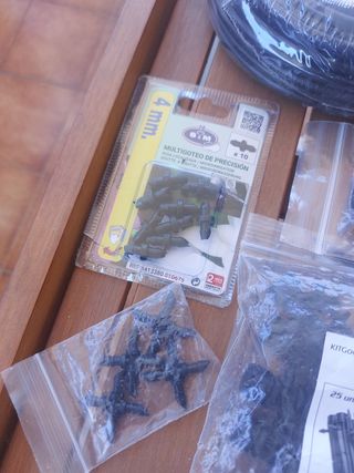 Kit Riego Micro Tubo Flexible y Goteros