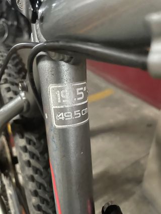 Bicicleta de Montaña Trek MTB.