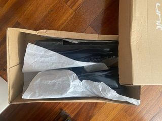 Mocasines niño piel Hipercor T36
+regalo calcetín 
