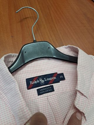 Camisa Polo Ralph Lauren Rosa