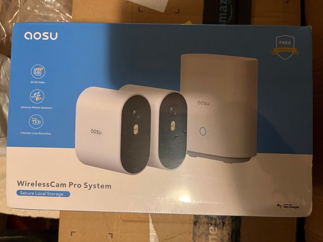 Sistema di telecamere di sorveglianza QoSU WirelessCam Pro